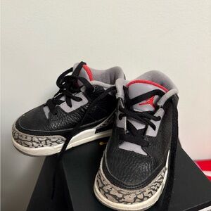 Jordan 3 retro toddler 6c
